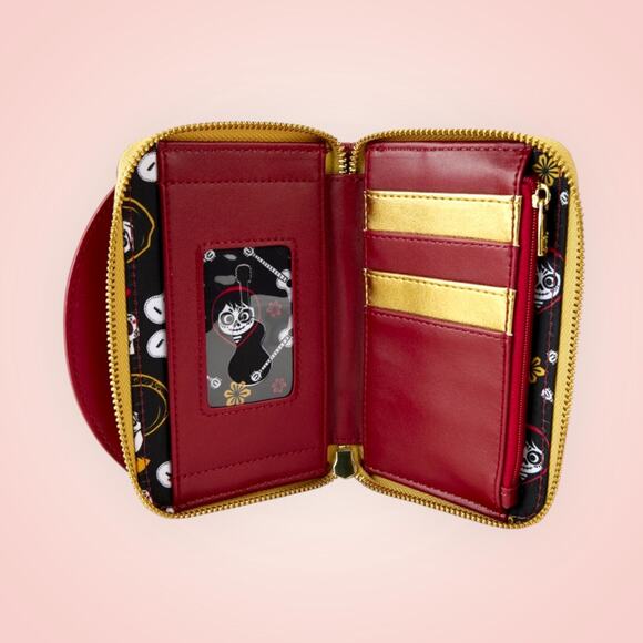 LOUNGEFLY WALLET Coco Miguel Mariachi Cosplay Zip Around Wallet - Picture 5 of 5